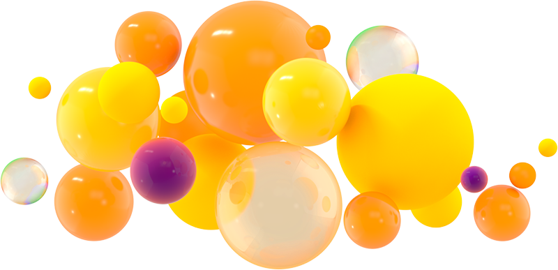 Colored bubbles from business.sprint.com