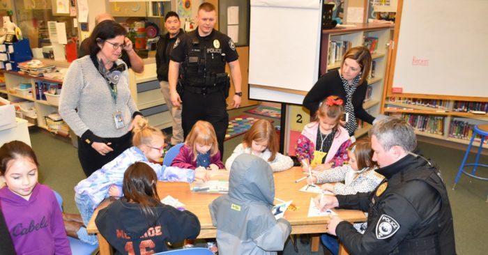 Arlington Police at Eagle Creek Elementary