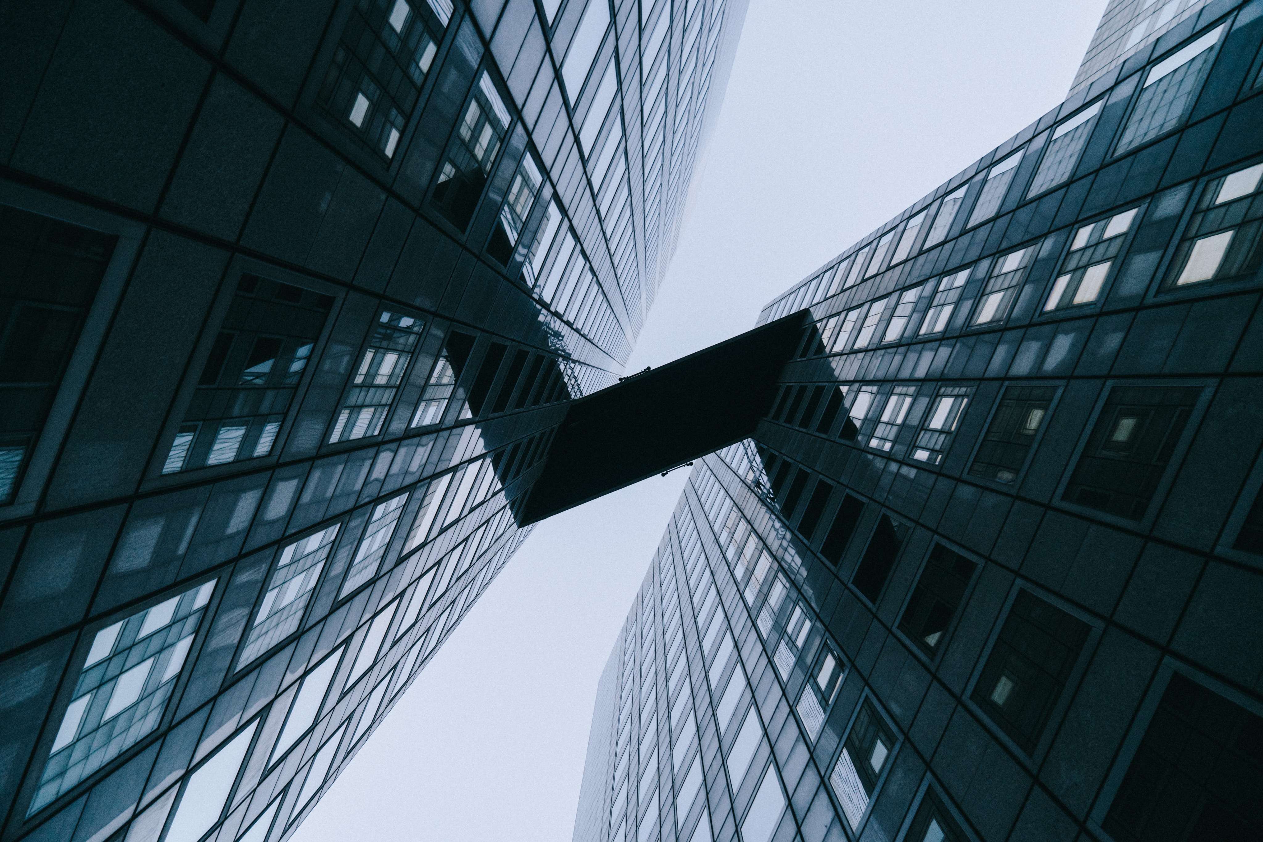 Bridge between two buildings