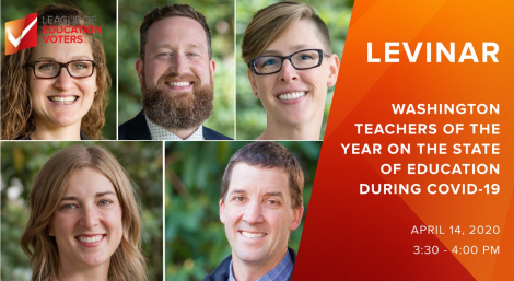 Image for Blog Posts - FREE Webinar - Washington Teachers of the Year Discuss Education during COVID-19