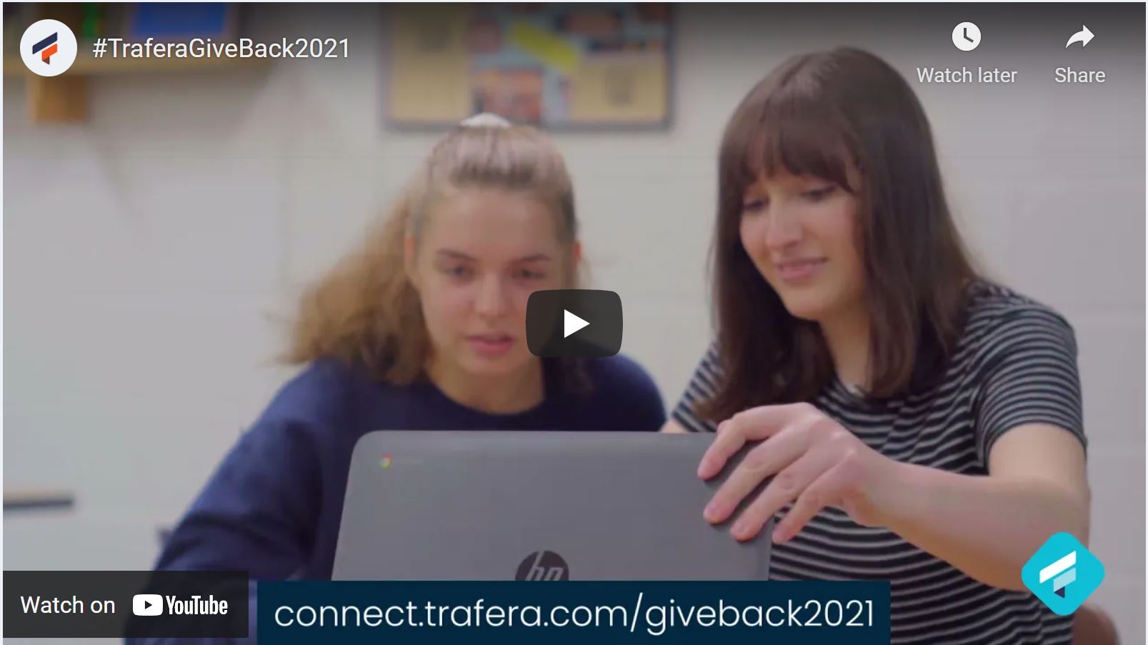 Trafera Gives Back Video