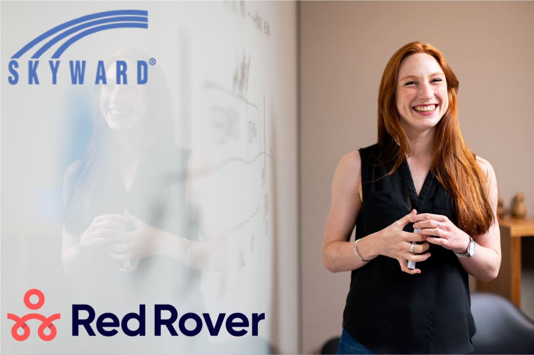 Skyward and Red Rover Logos + teacher