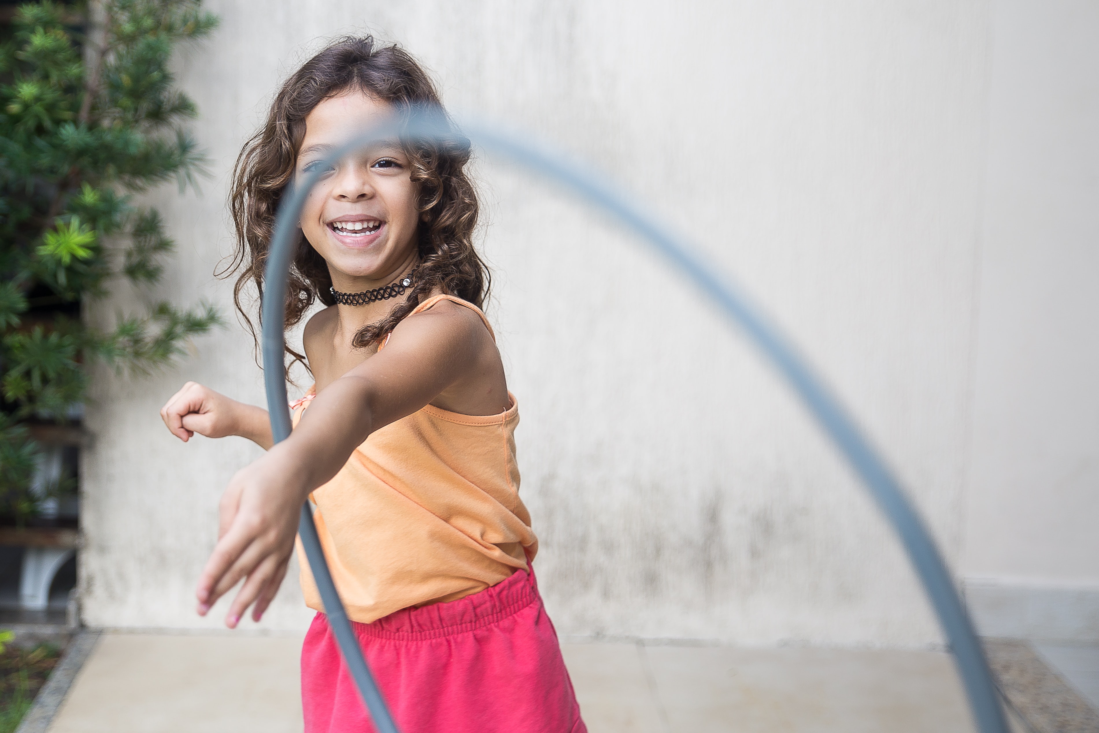 Kid playing