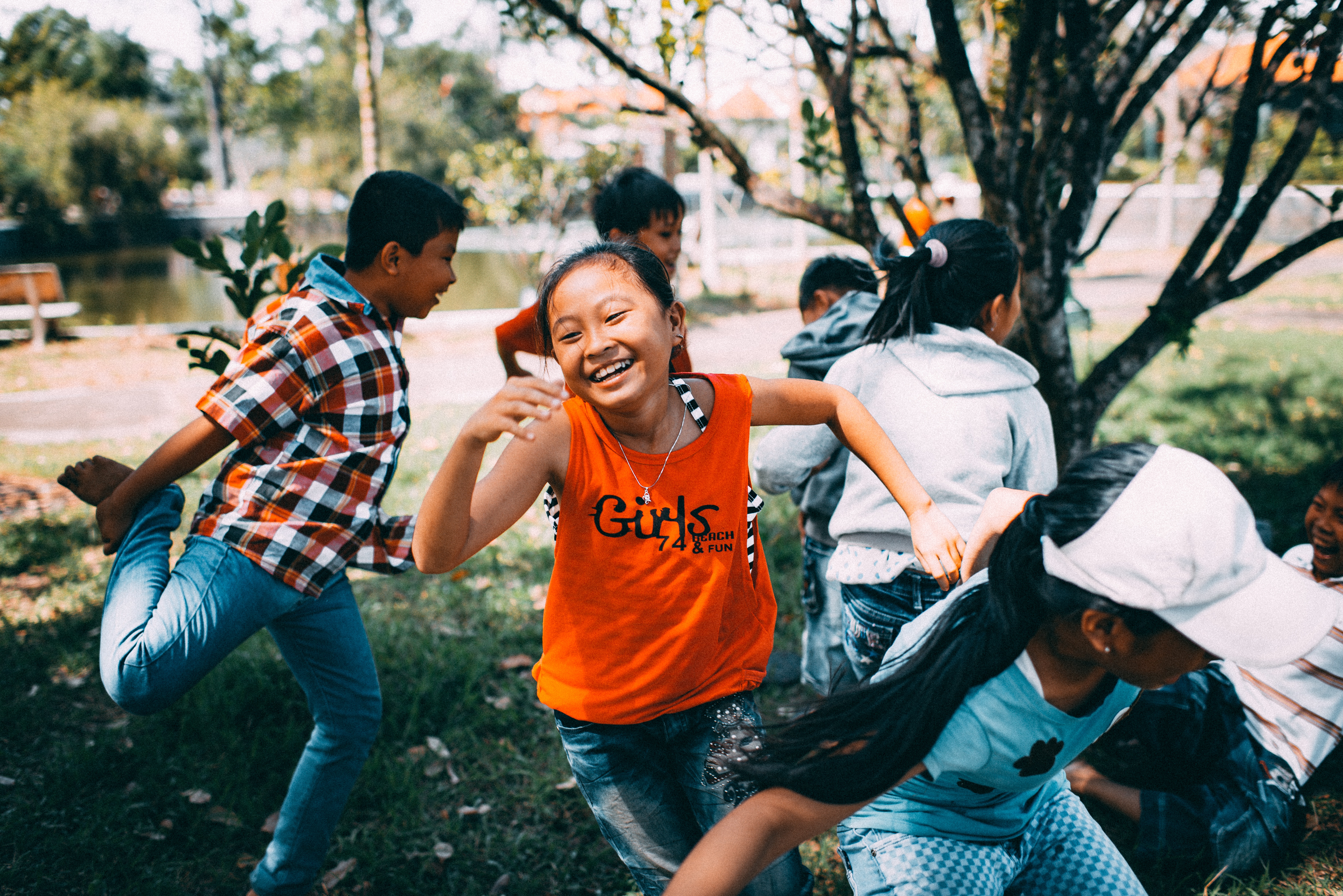 Children dancing